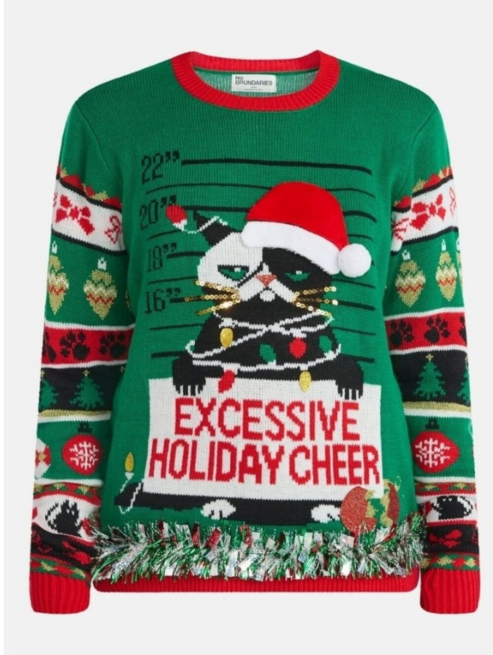 Grumpy Cat Ugly Christmas Sweater